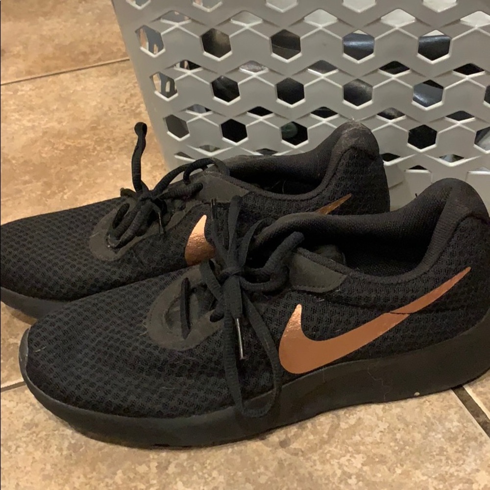 Black Nike sneakers